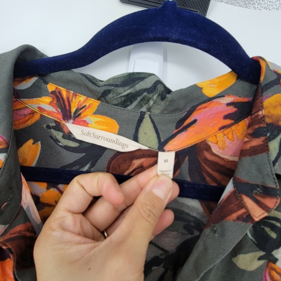 Soft Surroundings Provencia Dress Medium - Picture 6 of 12